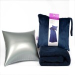 VIAGGI 4 in 1 Travel Blanket Combo - Blue